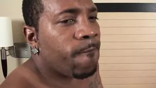 Gorgeous ebony skinned bbw fucks black cock