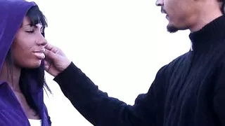 Mahlia Milan ebony brunette fucked by black cock