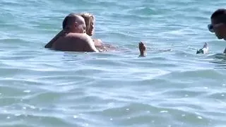 Blonde with big tits loves anal threesomes