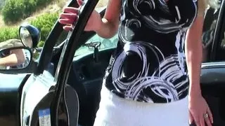 Busty MILF Sandy Fucks And Sucks Cock For Creampie