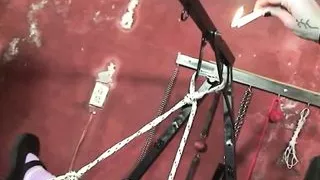 Mucho Hagatha has bondage sex with her lesbian friend # 2