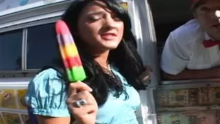 Brunette Deena Daniels Gets Fucked In Her Tight Pussy