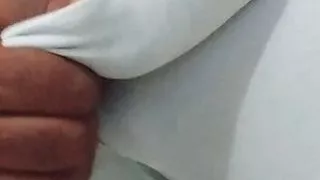 Let's play, I doubt you can guess what I'm hiding under my white panties