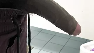 Big Cock Cruising At the Airport