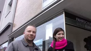 Young bitch loves the cock from behind