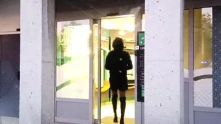 Just going to cash dispenser. No sex !