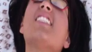 Latina Babe Stroking Her Lover’s Cock