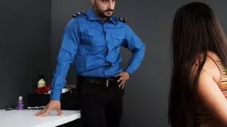 An Airport Security Agent saw my toys in my bag and took me to his office and fucked my asshole