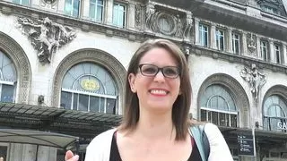 Sexy brunette Sandy fucks hardcore with a BBC