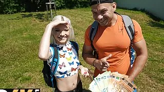 Hunt4k. Scamming Prague Adventure Ends With Cock Ride