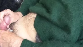 Angora Sweater Fetish Masturbation With Cumshot.