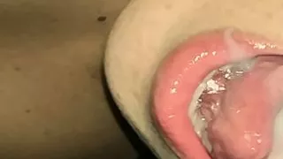 Wife Sucks Me While Talking About Neighbours