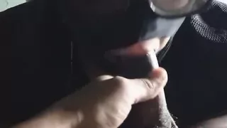 Chubby Ass Rico rides her big ass on my cock until I come inside her