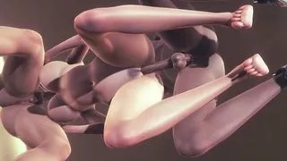 Hentai Uncensored 3D - Tanami x Futanari Hardsex