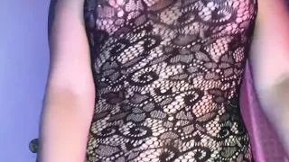 Spanish Girl In Lingerie And With Her Ass Out