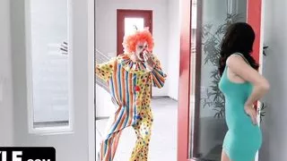 Mylf - Lucky Dude Whips Out His Huge Throbbing Cock And Makes Thirsty Milf Gobble On It