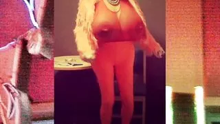 Cathouse Juggsy In Sheer Red Top