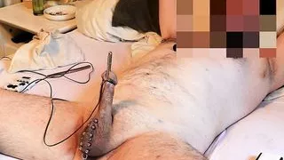 Sounding und Estim Orgasmus