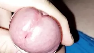 Wank my uncut young cock