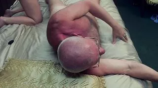 Upper view on our sex