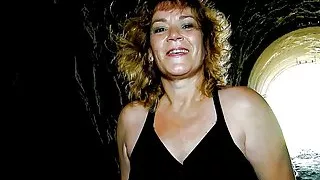 Old Mature Lost Bet And Seduced Stranger To Fuck At Nude Beach