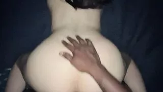 Night Fuck with Horny Neighbour ended with a big cumshot