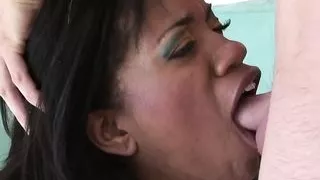 Sydnee Capri gives a deep blowjob and fucks with Mark Zane