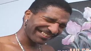 Small tits babe is fucked hard by big black cock