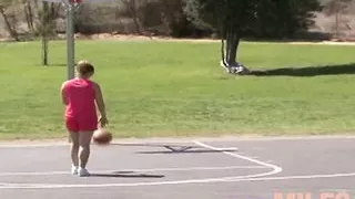 After Basketball, A Small Tits Teen Gets Fucked With A Facial