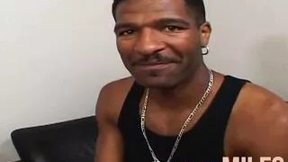 Big black cock titty fucking a tight big ass brunette