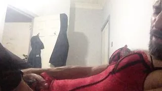 Sissy sam bum plug wanking