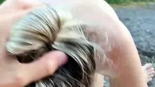 Outdoor Public Fuck At The River