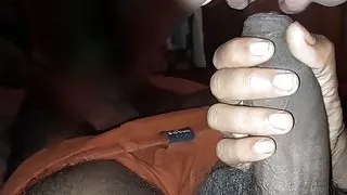 Telugu Aunty Gives Blowjob To Husband – Hindi Audio