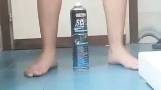 car spray deodorant and car silicone hose in the pussy