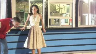 Brunette Endures A Fierce Screwing In A Close-Up Shoot