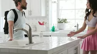 Finally Fucked My Teen Big Tit Babysitter (Scarlett Alexis)