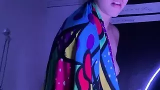 Hot Arab playing with her pussy