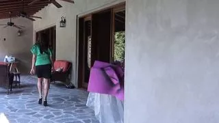 Busty lesbians Francesca and Georgia lick each other