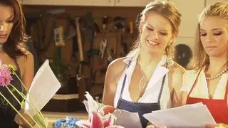 Dee jumps on Collins cock just thinking about her orgasms