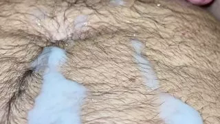 throwing some good spurts of cum