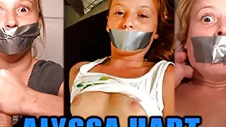 Tiny Redhead Alyssa Hart Duct Tape Gagged In Three Hot Gag Fetish Videos