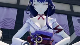 Hot Sexy Cowgirl Big Tits Nipples Mommy Riding Cock Genshin