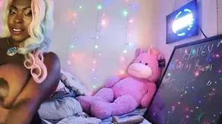 Honey Cosplay - Pink Cat – She Shows Off Her Tasty Round Boobies