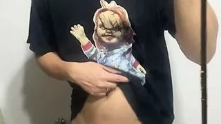 Playing with my cock