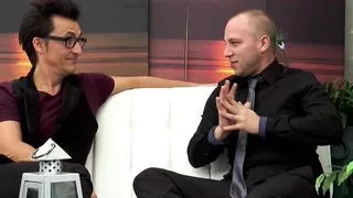 Marie Skyler takes two big cocks