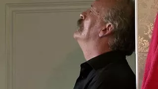 Finding cheating gf filled with old dad's cum