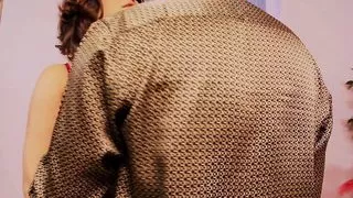 Two hungry brunettes get fucked by a hunk while masturbating with toys