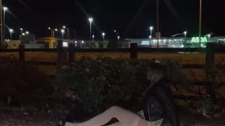 Cd Bunny public wanking