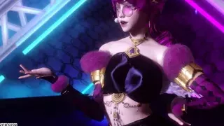Mmd Jiyeon -Take A Hike Evelynn – Sexy Kpop Dance, League Of Legends Kda