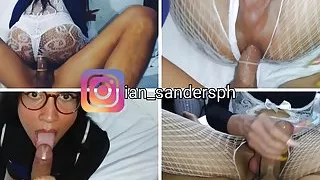 Veronica Sanders  Sucking Cock and getting Fucked Like a Slut - Cumshot